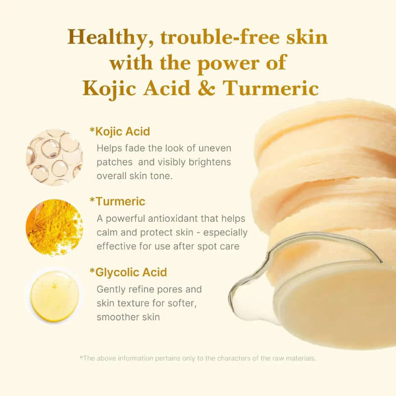 Kojic Acid Turmeric Toner Pad 160Ml / 70Pads