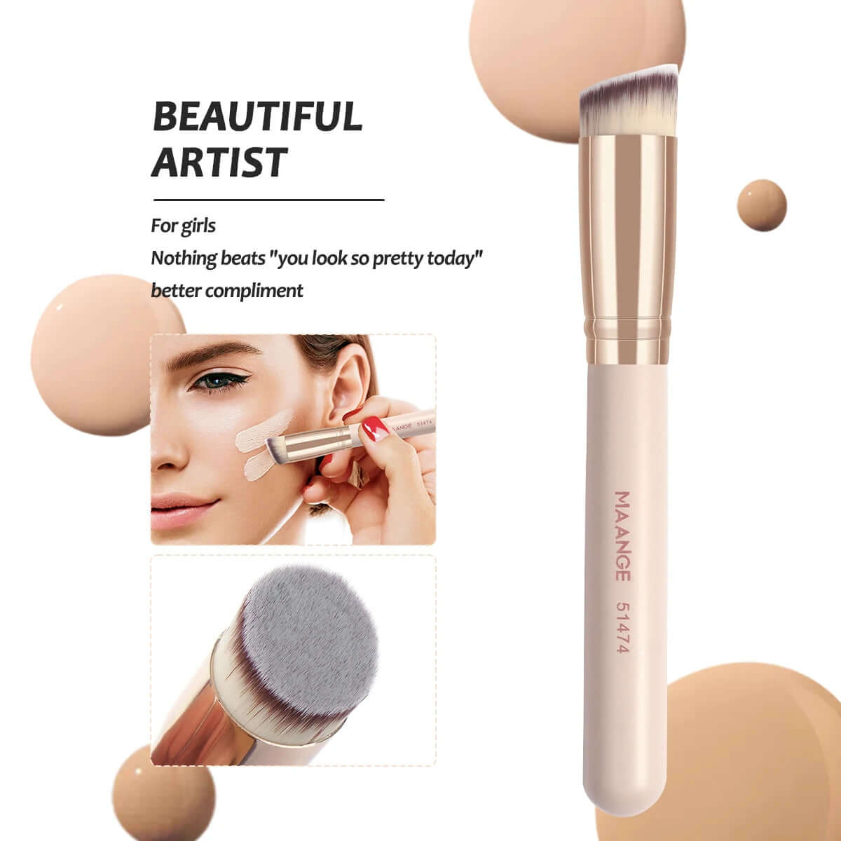 Elevate Your Beauty Routine with Our 7-Piece Makeup Brush Set - Perfect for Flawless Foundation, Blush, and More!