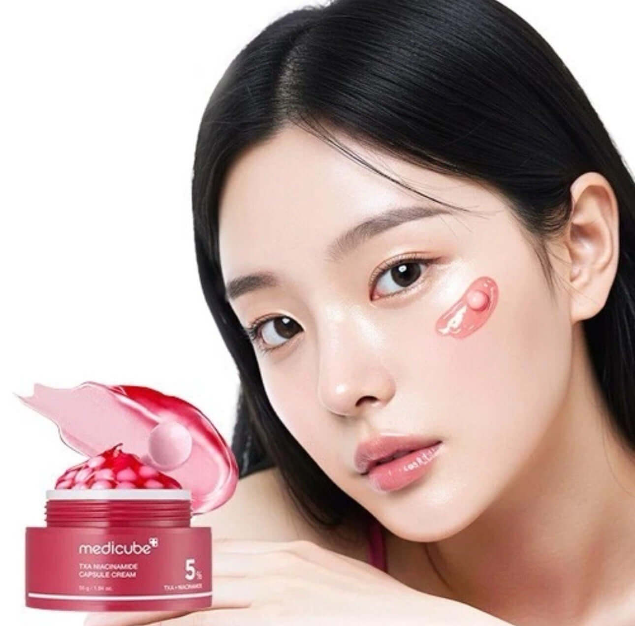 Transform Your Skin with MEDICUBE TXA + Niacinamide Capsule Cream - Ultimate Hydration for All Skin Types