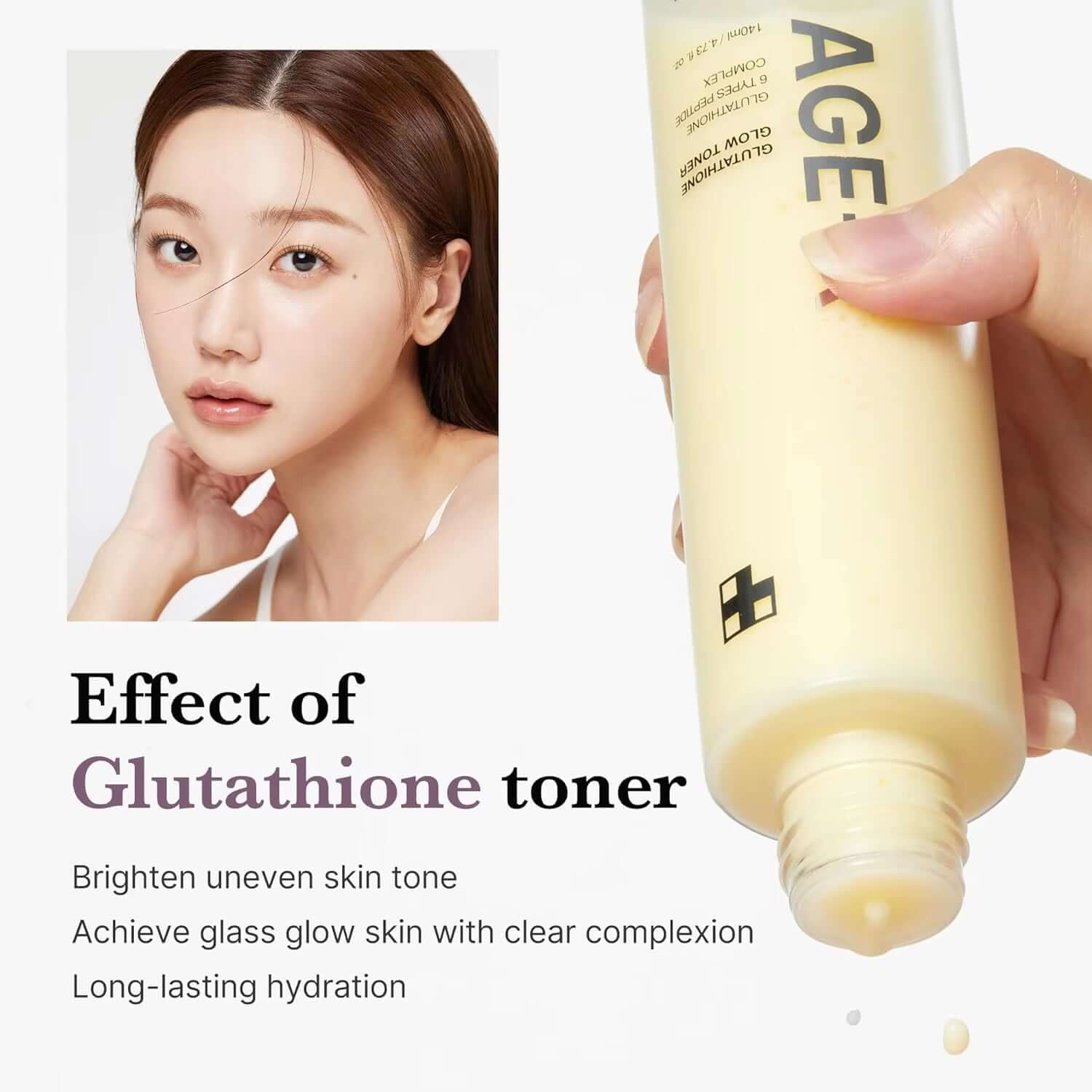 Illuminate Your Skin with Medicube Age-R Glutathione Glow Milky Toner – Experience Low-Irritation Radiance for an Even Skin Tone!