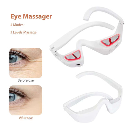 Revitalize Your Eyes with the 3D Red Light EMS Eye Massager – Say Goodbye to Dark Circles, Puffiness, and Wrinkles!