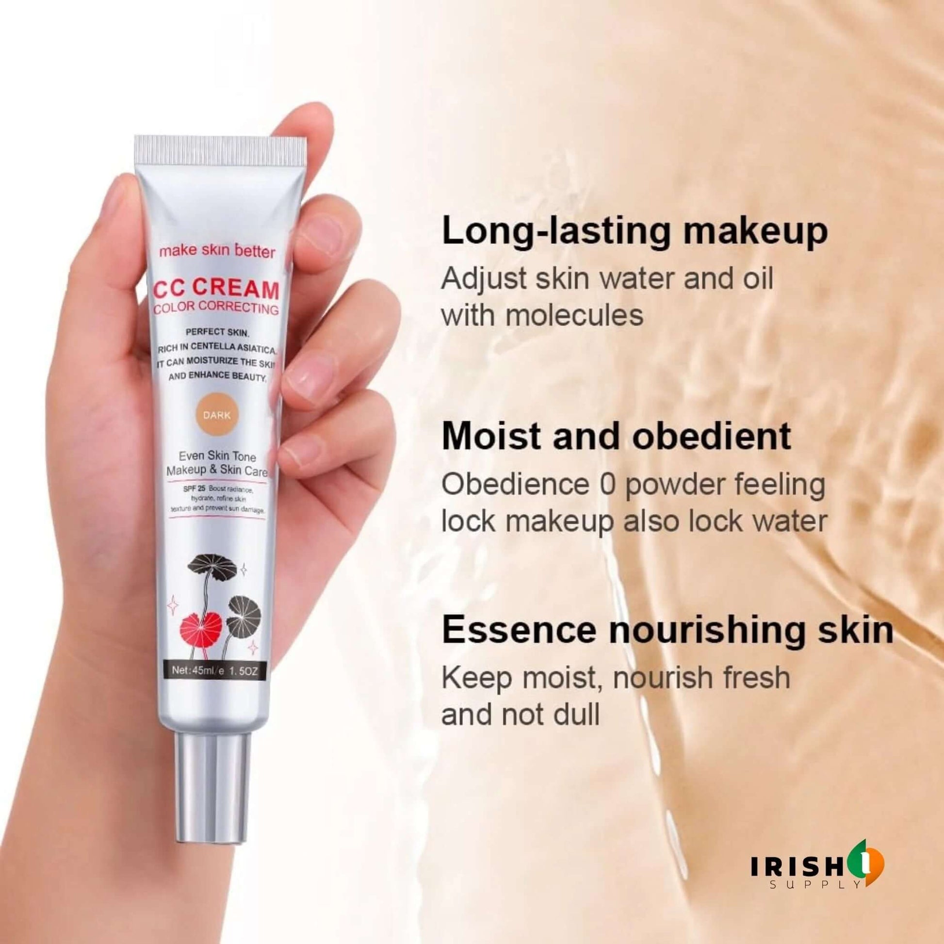 EVESSENCE Advanced Complexion Correcting Base - Achieve Fresh, Radiant Skin with Natural Adaptability (45 Ml)