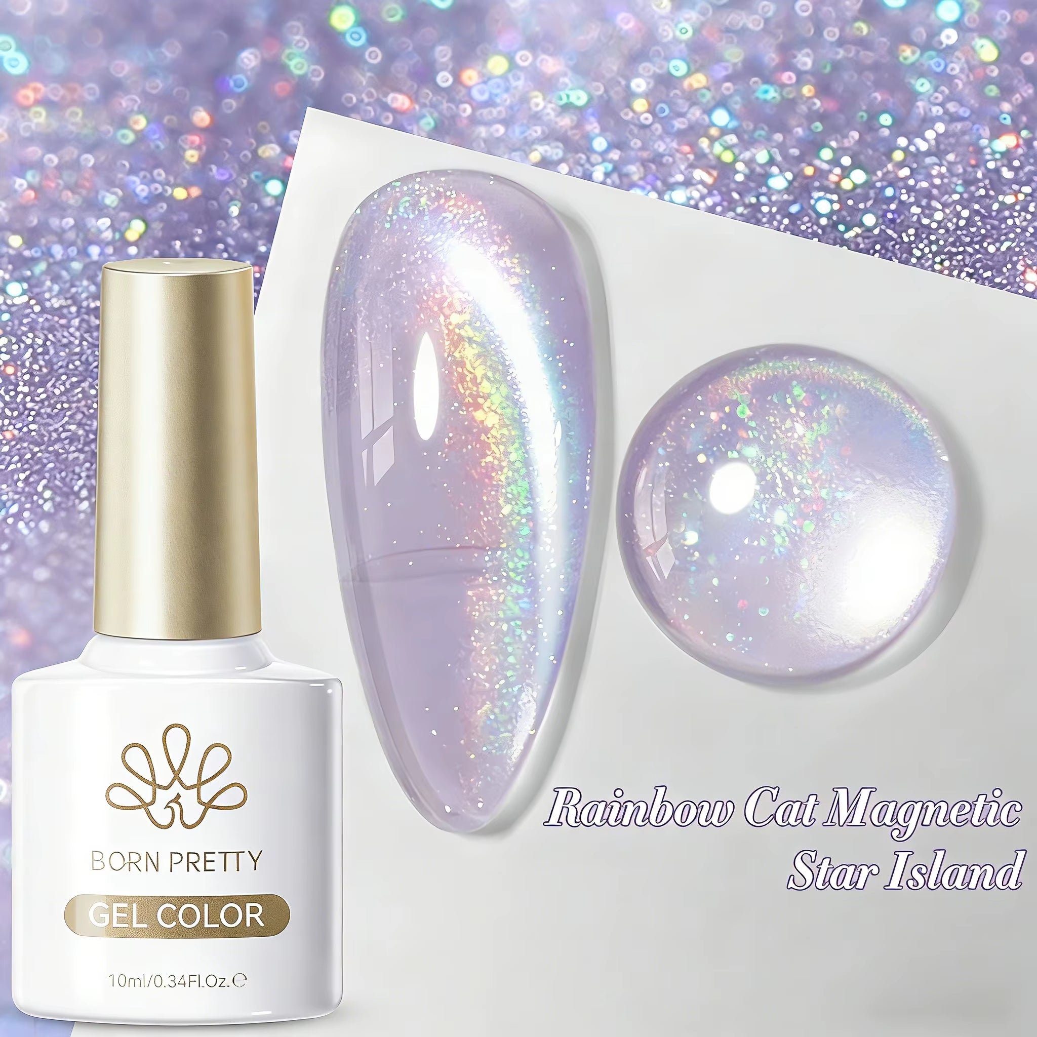 10Ml Black Glass Cat Magnetic Gel Nail Polish Punk Style Nail Art Manicure Varnis Semi Permanent Gel for Winter Nail