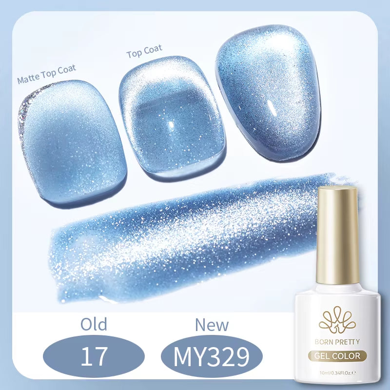 10Ml Black Glass Cat Magnetic Gel Nail Polish Punk Style Nail Art Manicure Varnis Semi Permanent Gel for Winter Nail