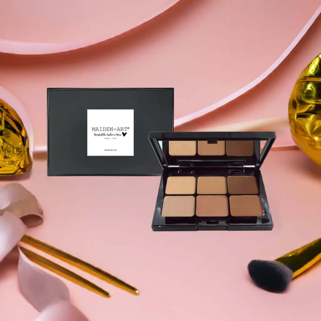 Indulge in Glamour with the Caramel Kiss Eyeshadow Palette - Perfect for Every Occasion