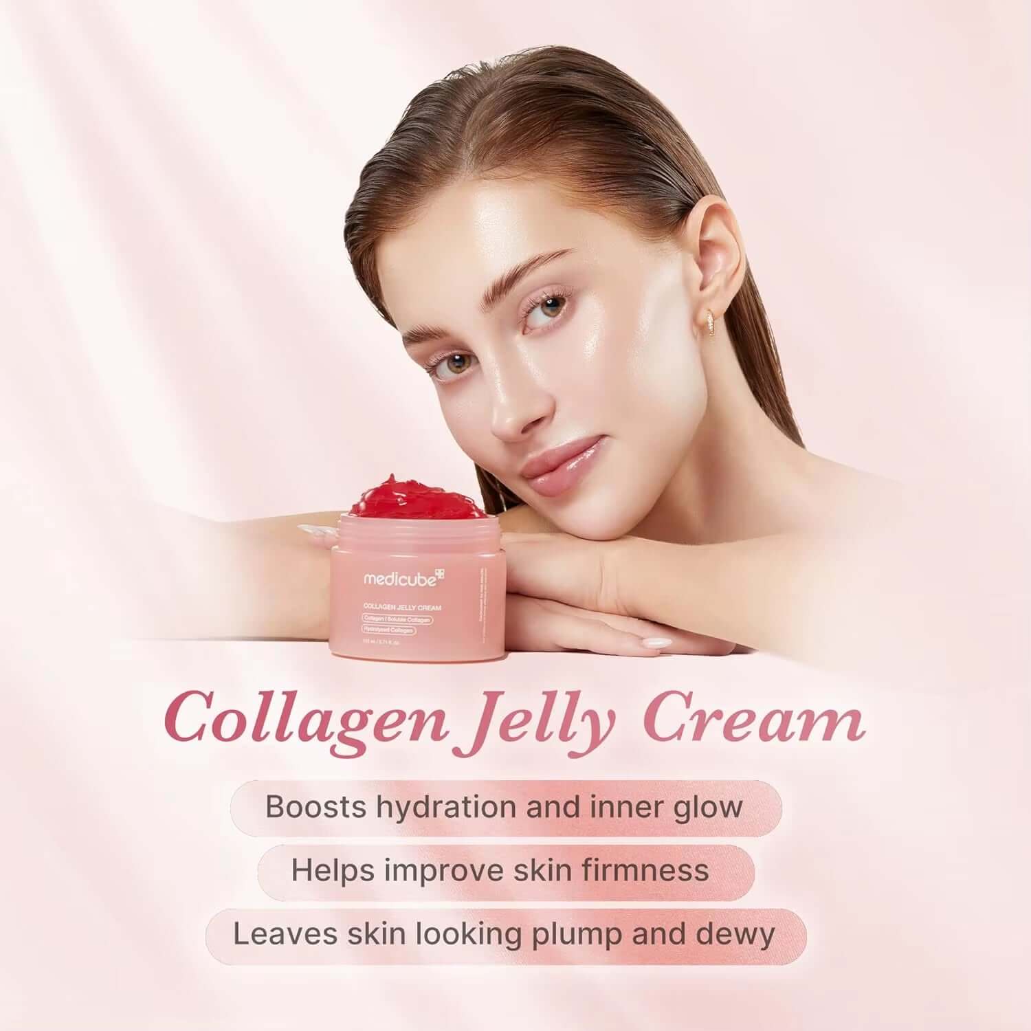 Revitalize Your Skin Overnight with Medicube Collagen Jelly Cream - The Ultimate Hydration Boost for a Glowing Complexion