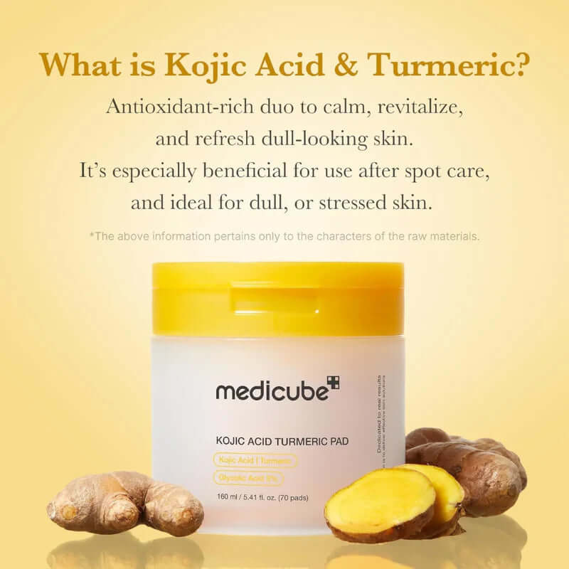 Kojic Acid Turmeric Toner Pad 160Ml / 70Pads