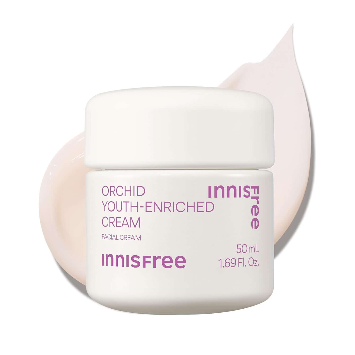 Innisfree Orchid Youth-Enriched Cream - Revitalize Your Skin with Firming Hydration for a Youthful Glow