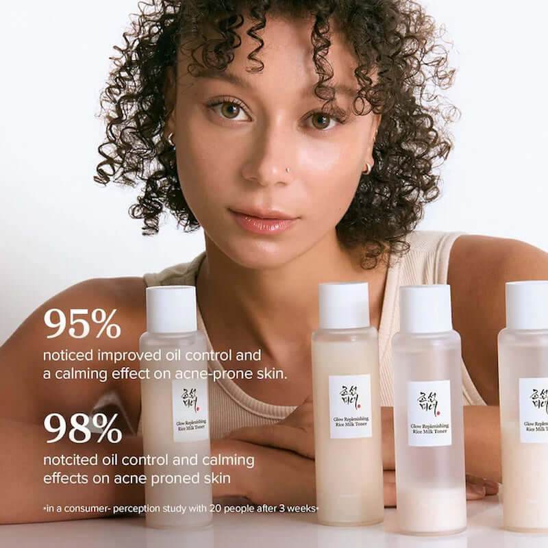 Experience Radiant Skin with Beauty of Joseon Glow Replenishing Milk Toner - Lightweight Hydration for All Skin Types (5.07 oz)