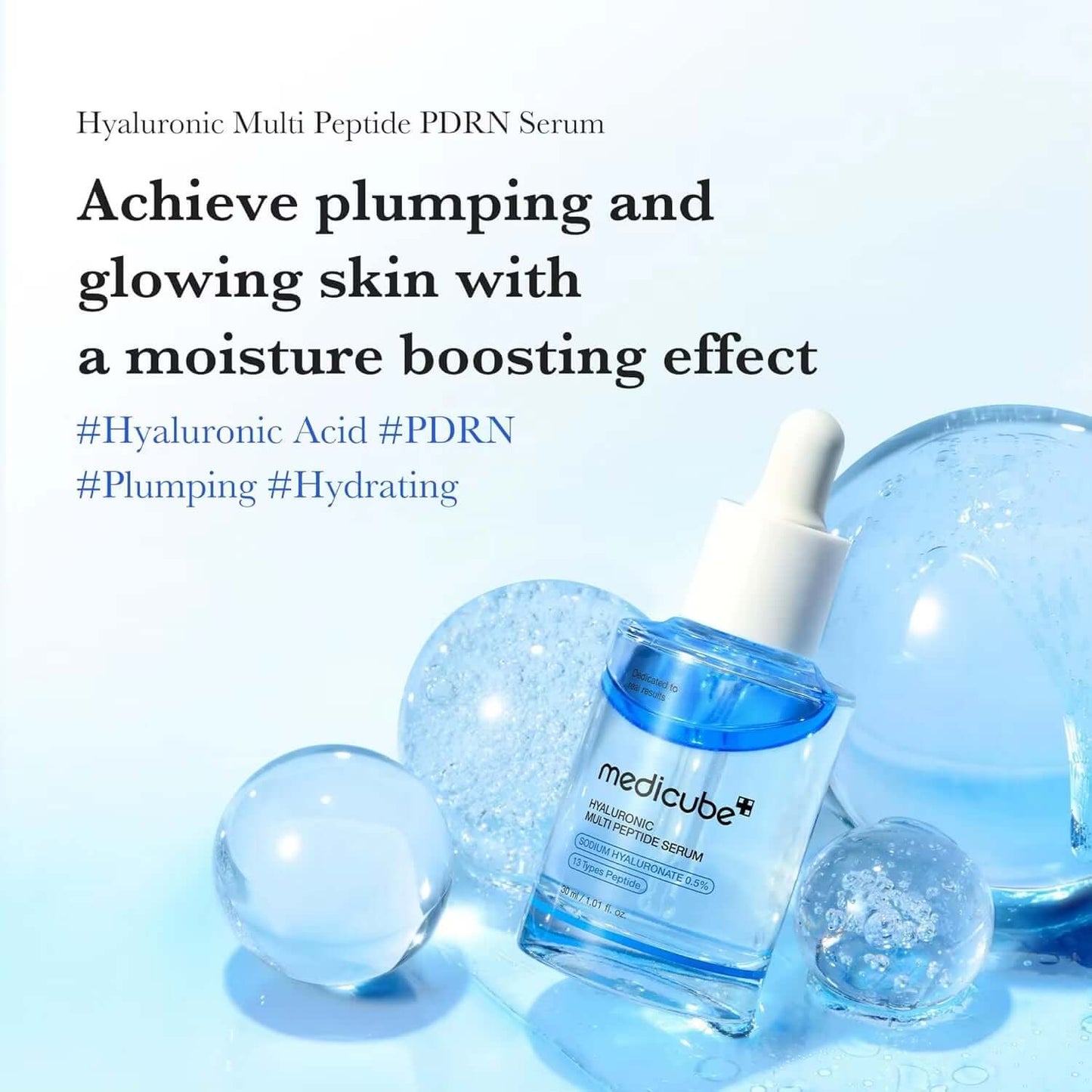 Revitalize Your Skin with Medicube Hyaluronic Multi Peptide PDRN Serum for a Glowing and Youthful Complexion
