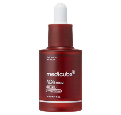 Medicube NAD EGF Firming Serum – Ultimate Anti-Aging Solution for Face & Neck with EGF Peptide, NAD+ & Collagen – Boost Elasticity, Reduce Wrinkles & Minimize Pores – Korean Skincare 1.01 Fl.Oz