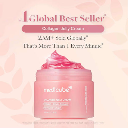Revitalize Your Skin Overnight with Medicube Collagen Jelly Cream - The Ultimate Hydration Boost for a Glowing Complexion