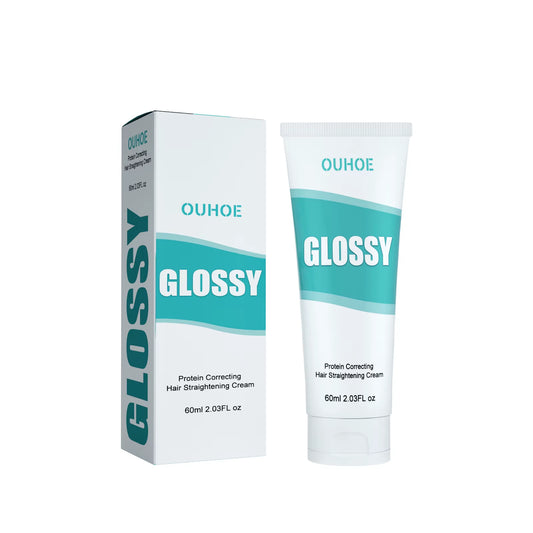 Transform Your Hair with Our Keratin Hair Straightening Cream - Nourishing Conditioner for Frizz-Free, Sleek Styles
