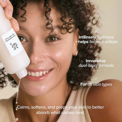 Experience Radiant Skin with Beauty of Joseon Glow Replenishing Milk Toner - Lightweight Hydration for All Skin Types (5.07 oz)