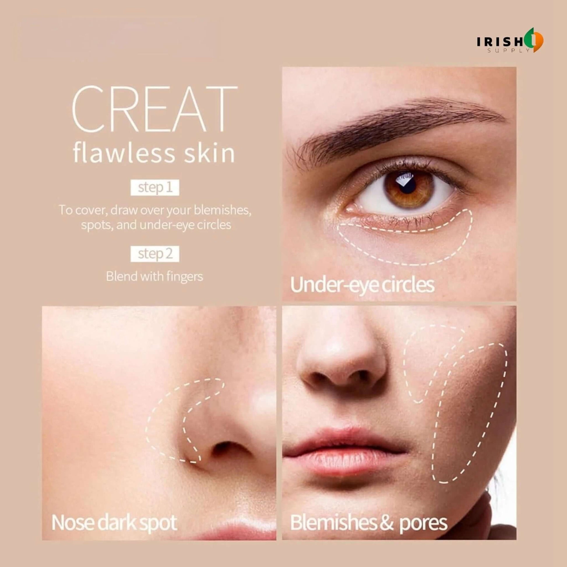 EVESSENCE Advanced Complexion Correcting Base - Achieve Fresh, Radiant Skin with Natural Adaptability (45 Ml)