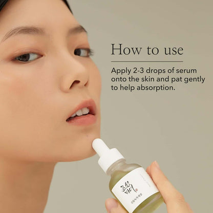 Experience Radiance with Beauty of Joseon Calming Green Tea Panthenol Serum - Soothing & Hydrating for Sensitive Skin (30ml)