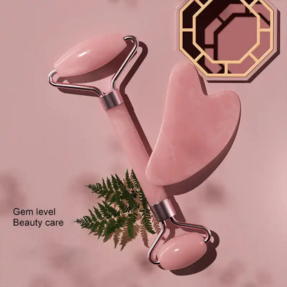 Premium Resin Facial Massage Roller & Scraping Board for Ultimate Beauty and Health Care