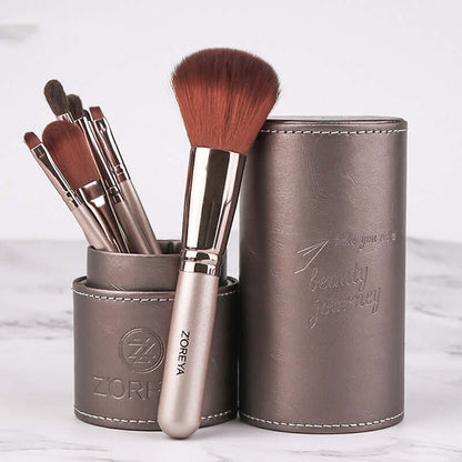 Essential Makeup Brush Set for Flawless Beauty On-the-Go