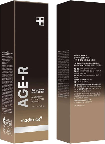 Illuminate Your Skin with Medicube Age-R Glutathione Glow Milky Toner – Experience Low-Irritation Radiance for an Even Skin Tone!