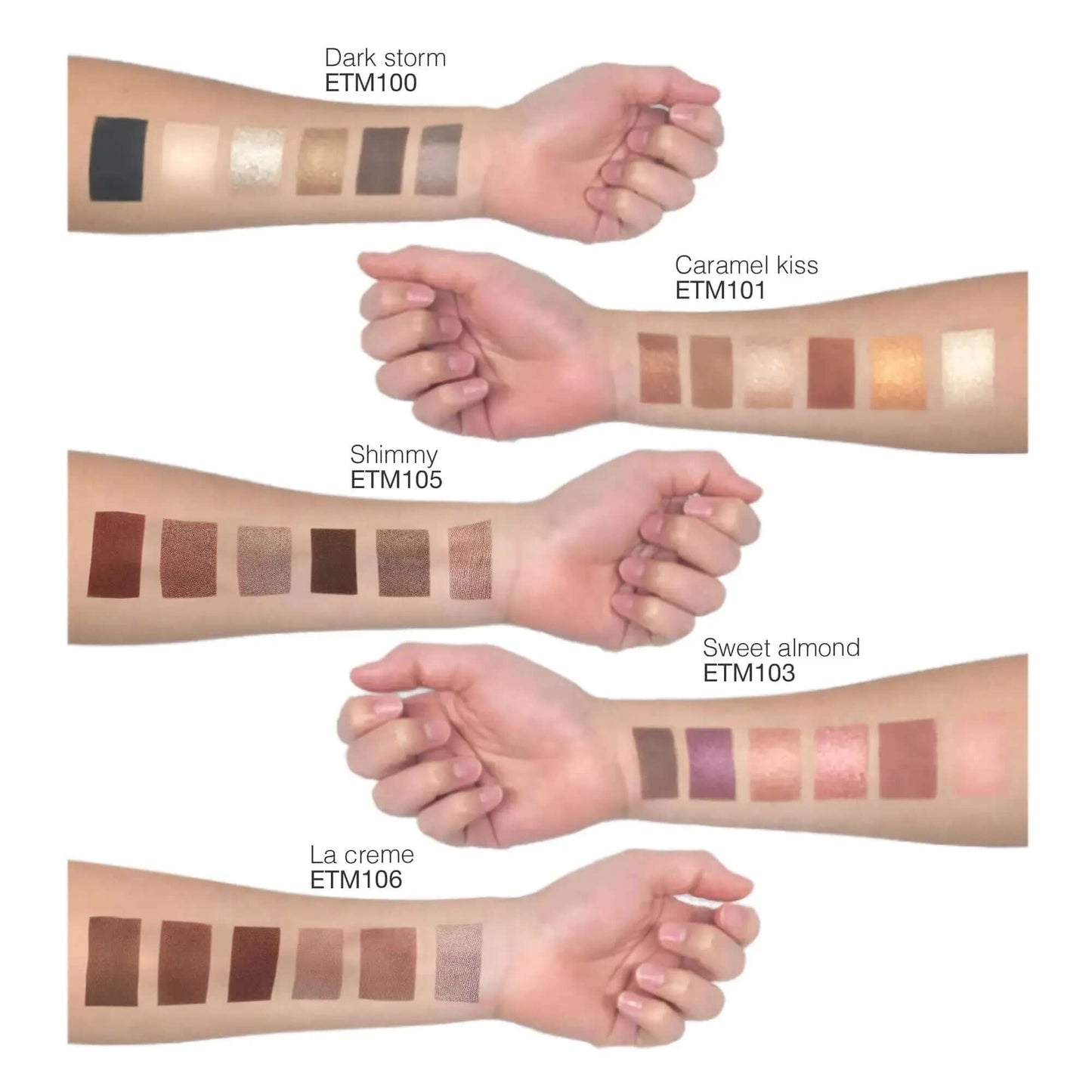 Indulge in Glamour with the Caramel Kiss Eyeshadow Palette - Perfect for Every Occasion
