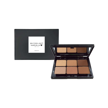 Indulge in Glamour with the Caramel Kiss Eyeshadow Palette - Perfect for Every Occasion