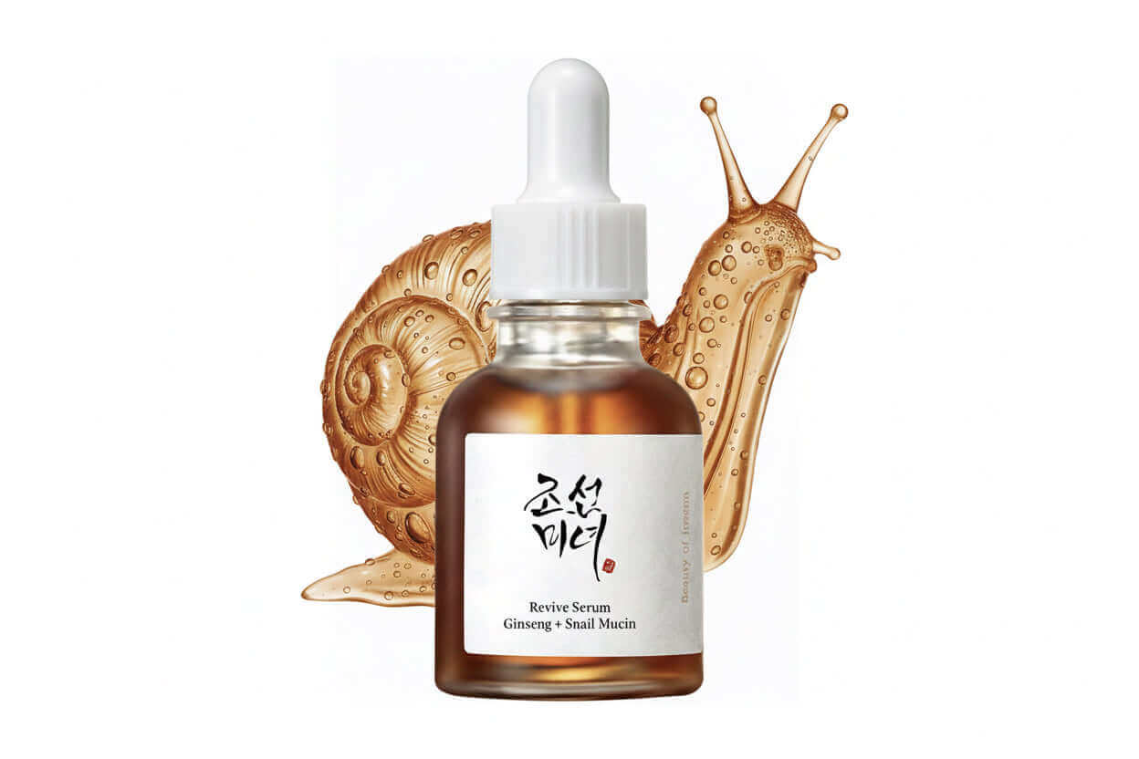 Beauty of Joseon Revive Serum - Ginseng & Snail Mucin 30ml - Shop Beauty of Joseon Revive Serum with ginseng and snail mucin to hydrate, repair, and boost glow. Lightweight formula for smoother, healthier skin.