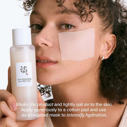 Experience Radiant Skin with Beauty of Joseon Glow Replenishing Milk Toner - Lightweight Hydration for All Skin Types (5.07 oz)