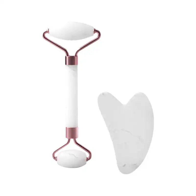 Premium Resin Facial Massage Roller & Scraping Board for Ultimate Beauty and Health Care